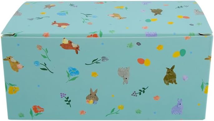Daiso Easter Paper Box - Green - Image 4